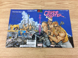 DH2937 Crude Buster BOXED Mega Drive Genesis Japan