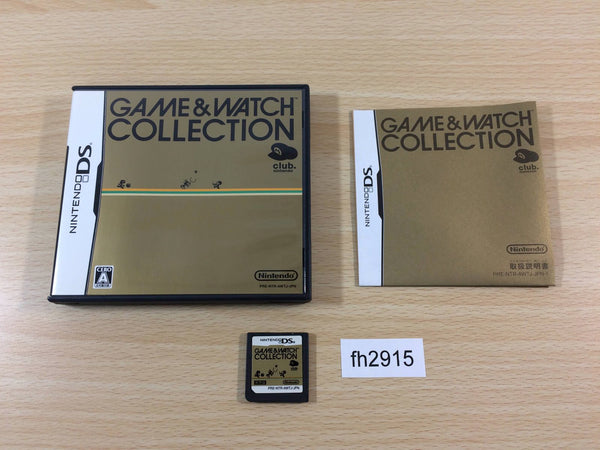 fh2915 GAME & WATCH COLLECTION BOXED Nintendo DS Japan