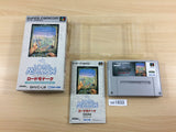 Lord Monarch BOXED SNES Super Famicom Japan - UC1833