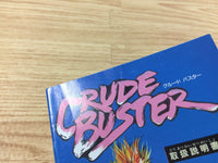 DH2937 Crude Buster BOXED Mega Drive Genesis Japan
