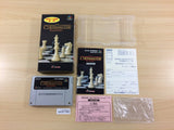 UC5750 The Chessmaster BOXED SNES Super Famicom Japan
