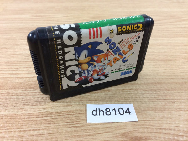 dh8104 Sonic The Hedgehog 2 Mega Drive Genesis Japan