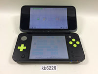KB6226 Plz Read Item Condi Nintendo 2DS LL XL BLACK LIME Console Japan