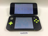 KB6226 Plz Read Item Condi Nintendo 2DS LL XL BLACK LIME Console Japan