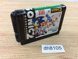 dh8105 Sonic The Hedgehog 2 Mega Drive Genesis Japan