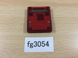 fg3054 Memory Card 59 Clear Blue & Red GameCube Japan
