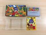 Congo's Caper Tatakae Genshijin 2 Joe & Mac BOXED SNES SuperFamicom - UD4592