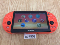 gb7909 PS Vita PCH-2000 NEON ORANGE SONY PSP Console Japan