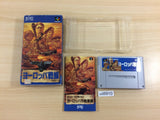 Operation Europe Sensen Path to Victory BOXED SNES Super Famicom Japan - UD8910