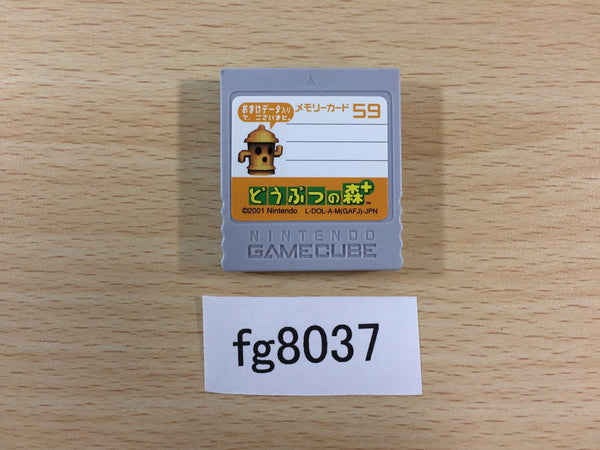 fg8037 Animal Crossing Doubutsu no Mori + Disc GameCube Japan