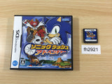 Sonic Rush Adventure BOXED Nintendo DS Japan - FH2921