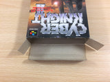 Cyber Knight II 2 Chikyuu Teikoku no Yabou BOXED SNES Super Famicom - UD8652