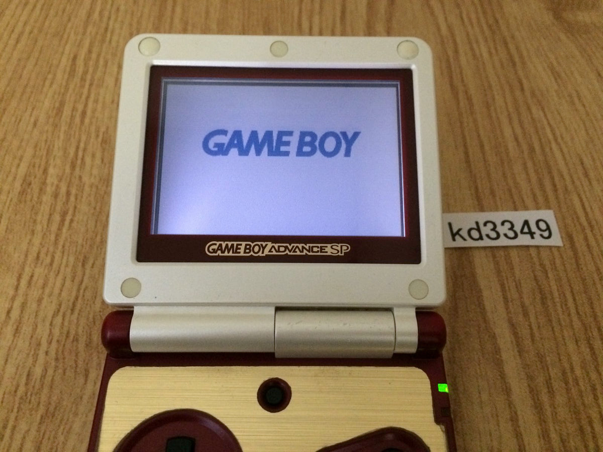 KD3349 Tested Working GameBoy Advance SP Famicom 20th Console Japan