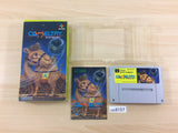 Cameltry On the Ball BOXED SNES Super Famicom Japan - UC8157