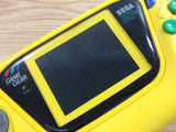 Game Gear Yellow SEGA Console Japan - Not Working DH6216