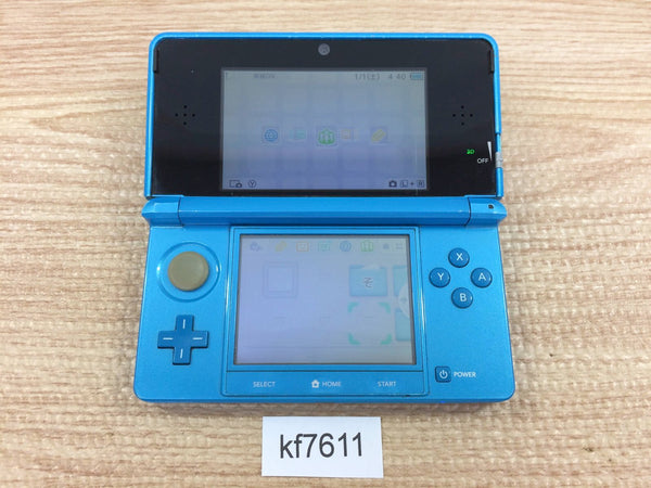  Nintendo 3DS Console-light blue (Japanese Imported Version -  only plays Japanese version games) : Video Games