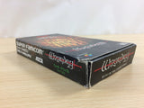Wizardry 6 VI Bane of the Cosmic Forge BOXED SNES Super Famicom Japan - UD3967