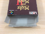 Might and Magic Book 2 BOXED SNES Super Famicom Japan - UC1838