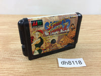 dh8118 Super Street Fighter II The New Challengers Mega Drive Genesis Japan