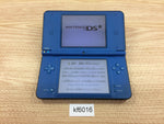 kf6016 Plz Read Item Condi Nintendo DSi LL XL DS Blue Console Japan