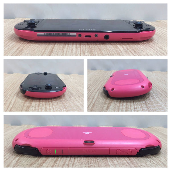 GB7912 PS Vita PCH-2000 PINK & BLACK BOXED SONY PSP Console
