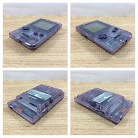 la8026 GameBoy Pocket Clear Purple BOXED Game Boy Console Japan
