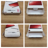 KE5472 Tested Working - Nintendo DS Lite Crimson Black BOXED Console Japan