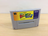 Mini Yonku Let's & Go!! Power WGP 2 BOXED SNES Super Famicom Japan - UB6350