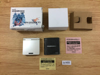 LA1455 GameBoy Advance SP Pearl White BOXED Game Boy Console Japan