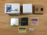 LA1455 GameBoy Advance SP Pearl White BOXED Game Boy Console Japan