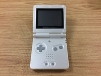 LA1455 GameBoy Advance SP Pearl White BOXED Game Boy Console Japan