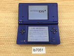 LB7051 With Defects - Nintendo DSi DS Metallic Blue Console Japan