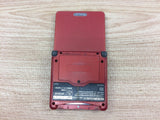 kf5696 No Battery GameBoy Advance SP Django Red & Black Game Boy Console Japan