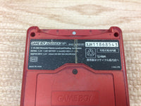 kf5696 No Battery GameBoy Advance SP Django Red & Black Game Boy Console Japan
