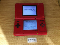 lc1739 Plz Read Item Condi Nintendo DS RED Console Japan