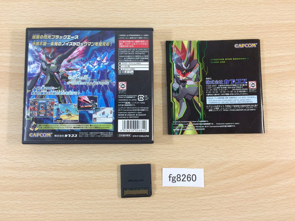 FG8260 Megaman Rockman Star Force 3 Black Ace BOXED Nintendo