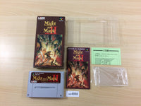 UC4998 Might and Magic Book 2 BOXED SNES Super Famicom Japan
