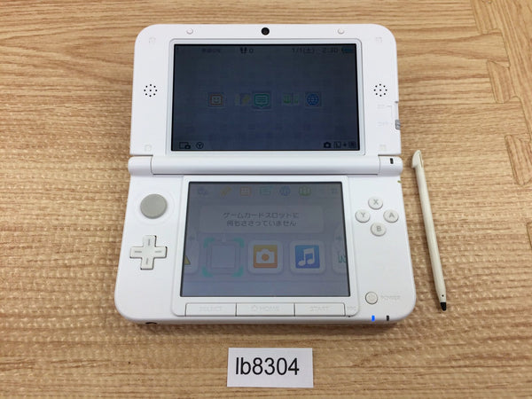 LB8304 No Battery Nintendo 3DS LL XL 3DS Pink White Console Japan