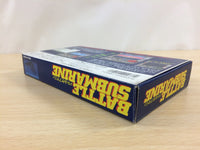 ud7103 Battle Submarine BOXED SNES Super Famicom Japan