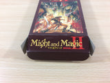 UC4998 Might and Magic Book 2 BOXED SNES Super Famicom Japan