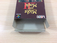 UC4998 Might and Magic Book 2 BOXED SNES Super Famicom Japan