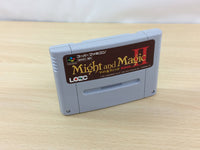 UC4998 Might and Magic Book 2 BOXED SNES Super Famicom Japan