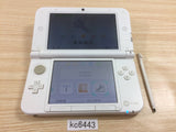 KC6443 No Battery Nintendo 3DS LL XL 3DS White Console Japan