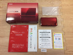 KF7617 Tested Working - Nintendo 3DS Flare Red BOXED Console Japan