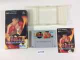 ub1339 KentouOu World Champion Boxing BOXED SNES Super Famicom Japan