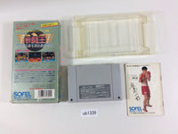 ub1339 KentouOu World Champion Boxing BOXED SNES Super Famicom Japan