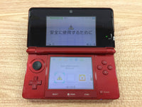 KF7617 Tested Working - Nintendo 3DS Flare Red BOXED Console Japan
