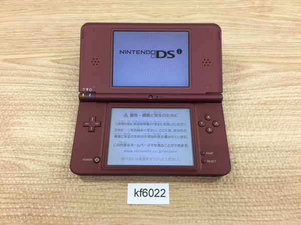 kf6022 Plz Read Item Condi Nintendo DSi LL XL DS Wine Red Console Japan