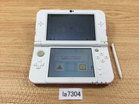 la7304 Plz Read Item Condi Nintendo 3DS LL XL PINK WHITE