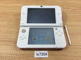 LA7304 Plz Read Item Condi Nintendo 3DS LL XL PINK WHITE Console Japan